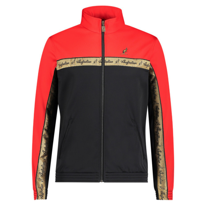 Australian duo jacket gold breasted 3.0 | black - red