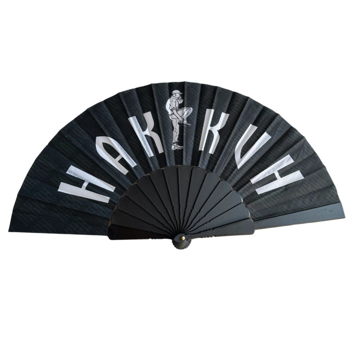 Hakkuh fan pattern | black