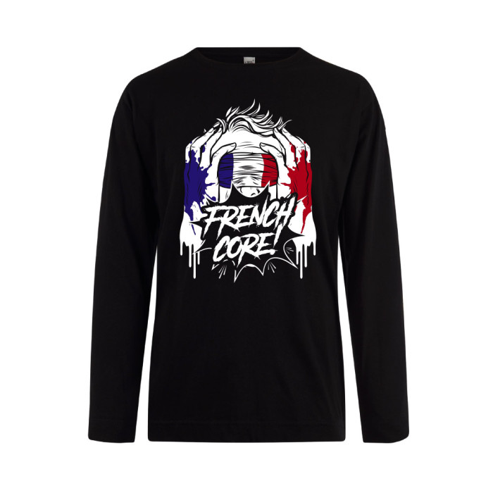 Hard-Wear Longsleeve Frenchcore Blindfolded | black