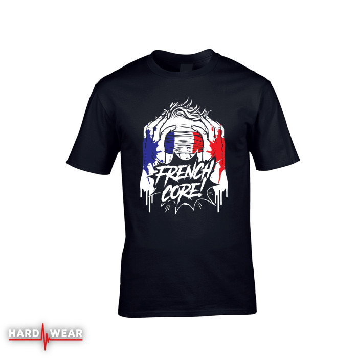 Hard-Wear Frenchcore t-shirt | blindfolded
