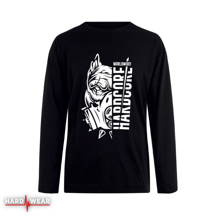 Hard-Wear Longsleeve Hardcore Worldwide! | black