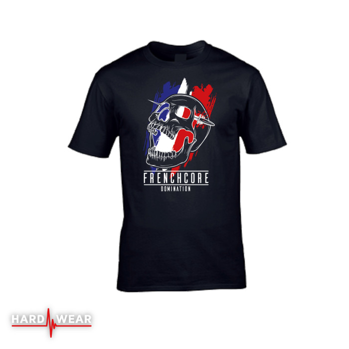 Hard-Wear T-shirt Frenchcore domination | black