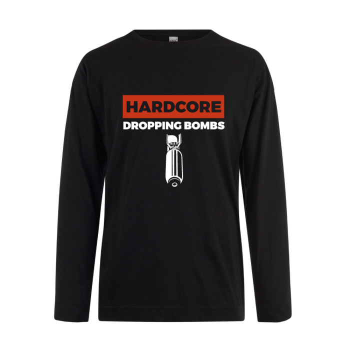 Hard-Wear Longsleeve Hardcore Dropping Bombs | black