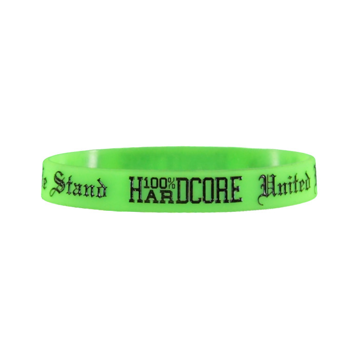 100% Hardcore strap UNITED WE STAND | neon green