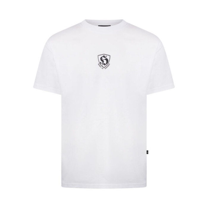 Hooligan t-shirt We Don't Care | white