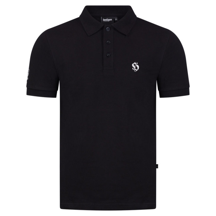 Hooligan polo shirt Essential | black
