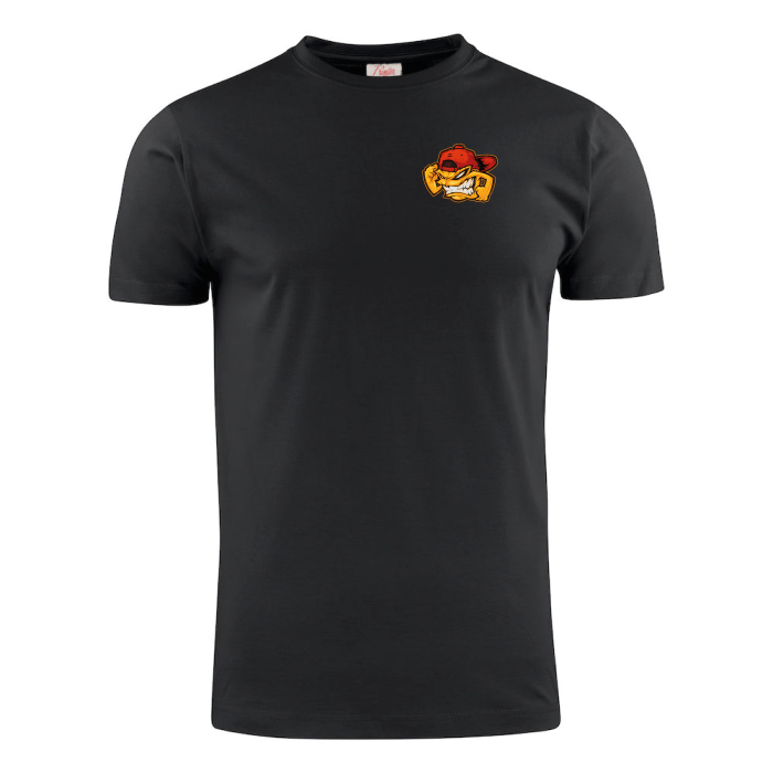 Oldskool Johnny T-shirt | Zwart