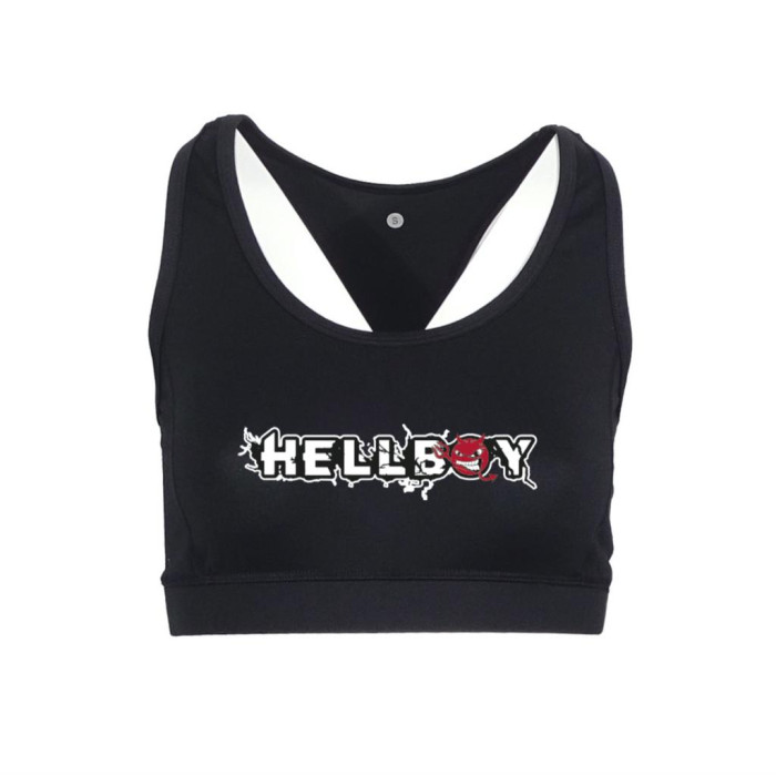 Hellboy sporttop devil collectie | zwart