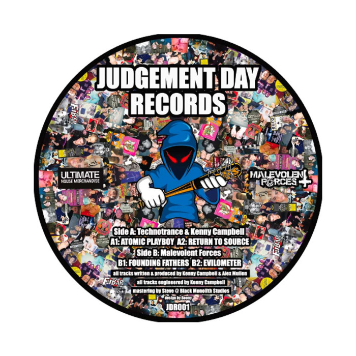 Judgement Day Records vinyl - picture disc