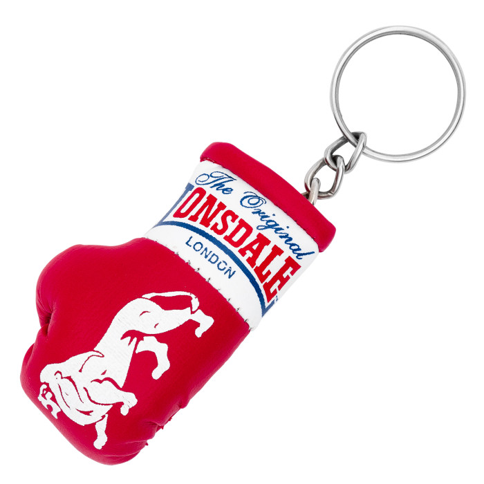 Lonsdale Keychain Mini Boxing Glove | red