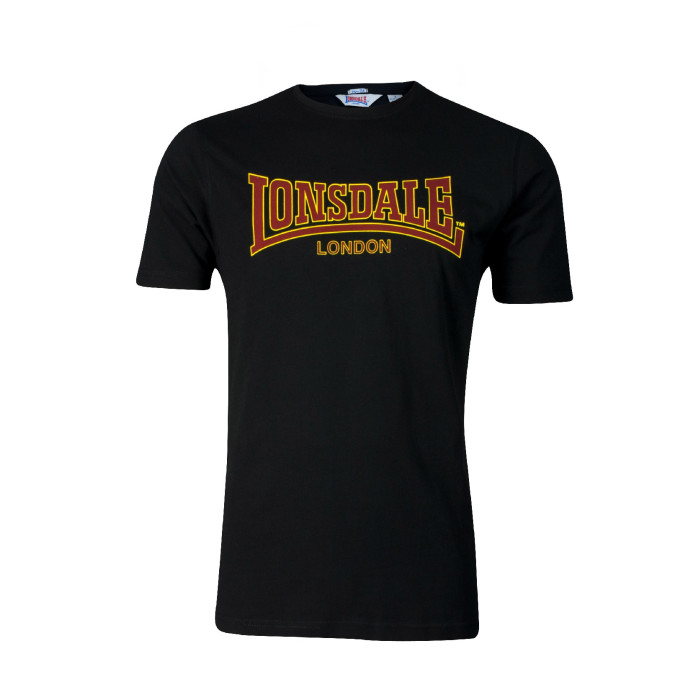 Lonsdale T-shirt Thermo Flock Print | black