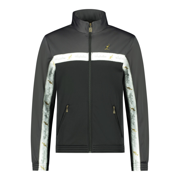 Australian duo jacket white breasted 2.0 | black - anthracite