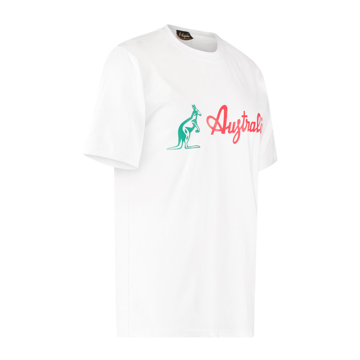 Australian T-shirt with classic logo | white