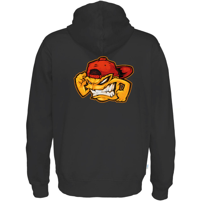 Oldskool Johnny Hoodie Logo | Zwart