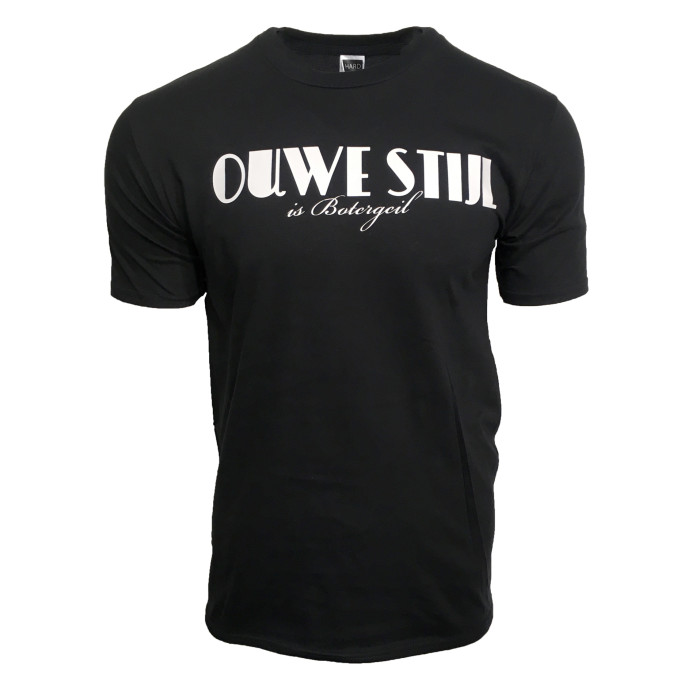 Ouwe stijl t-shirt | basic ☓ black