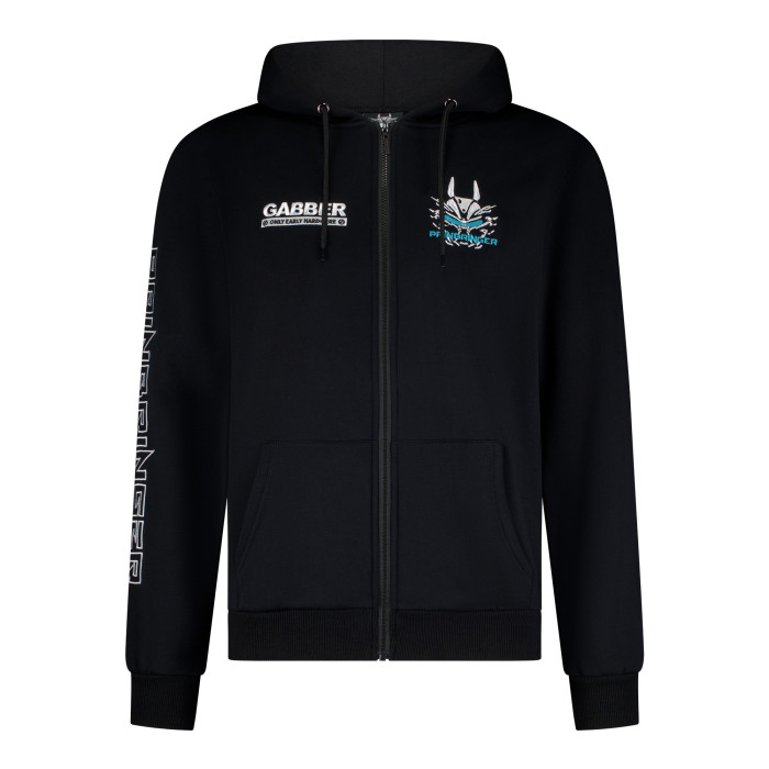 Painbringer zip hoodie | zwart