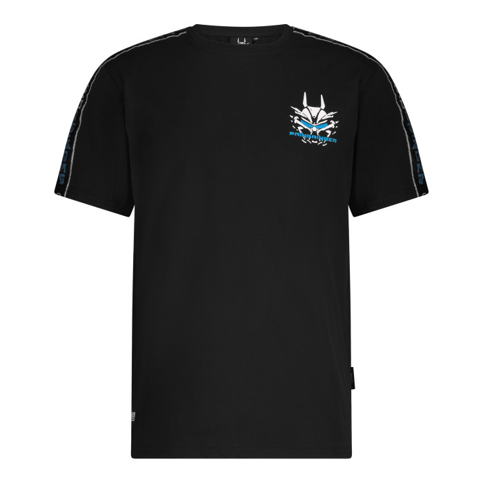 Painbringer t-shirt met schouderbies | zwart
