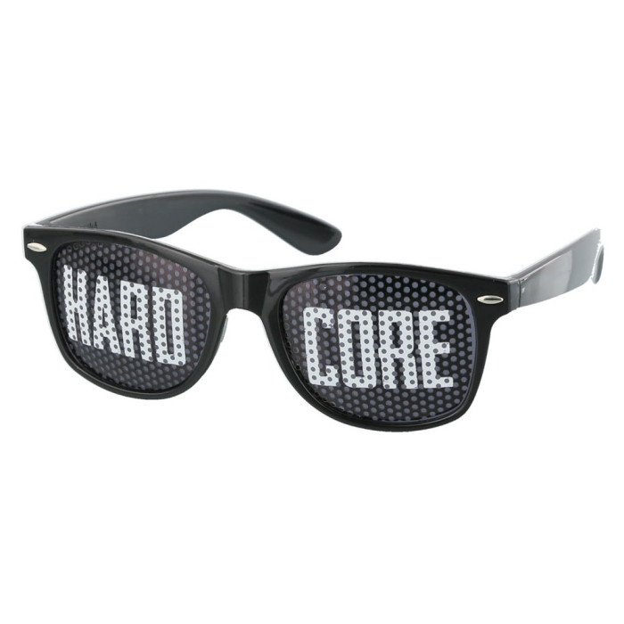 Loud and Clear pinhole sunglasses Hardcore | black