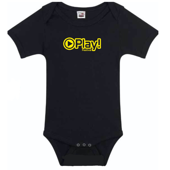 Play! Festival romper | black