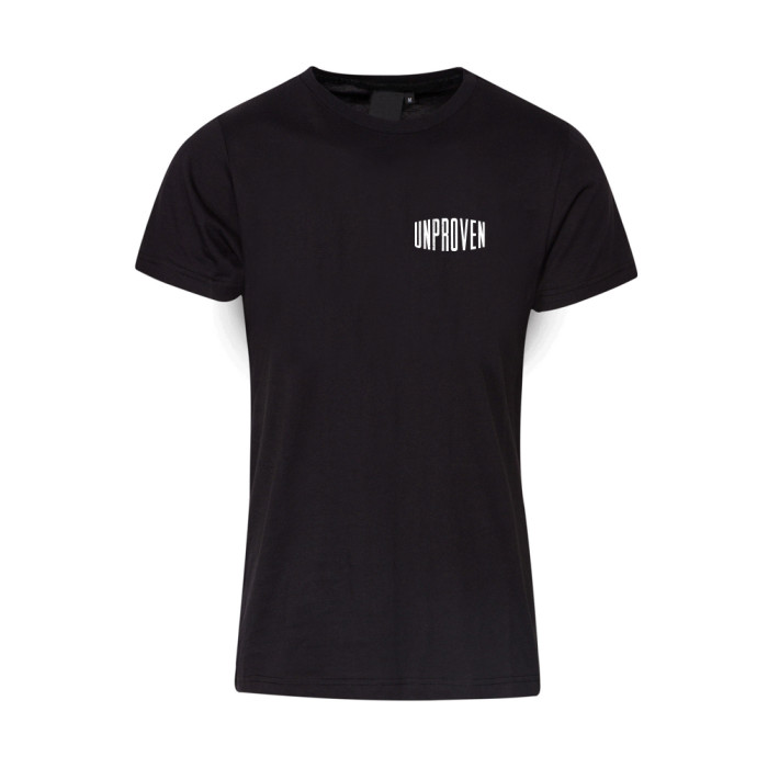 Unproven T-shirt logo design II | black