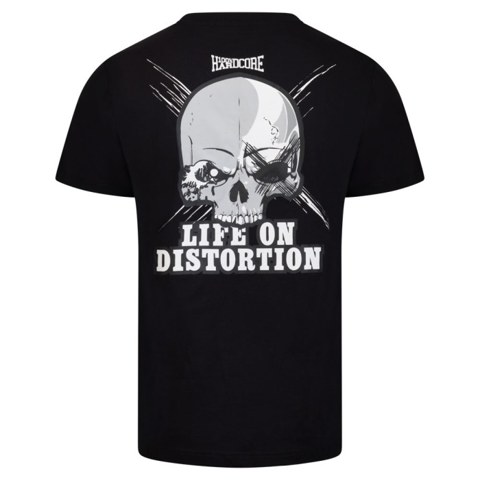 100% Hardcore X System Overload T-shirt LIFE ON DISTORTION | Black