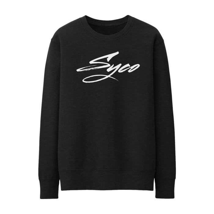 Eastside Underground crewneck MC Syco logo | zwart