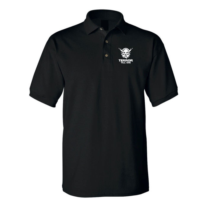 Hard-Wear Polo Terror Till I Die | black