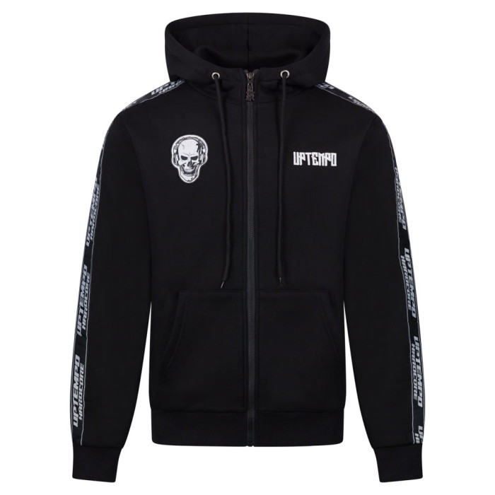 Uptempo Zip Hoodie Headphones | Black