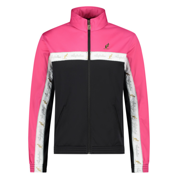 Australian duo jacket white breasted 3.0 | black - pink
