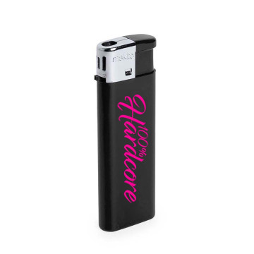 100% Hardcore lighter pink handwriting | black