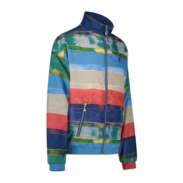 Australian Storia jacket full print color stripe