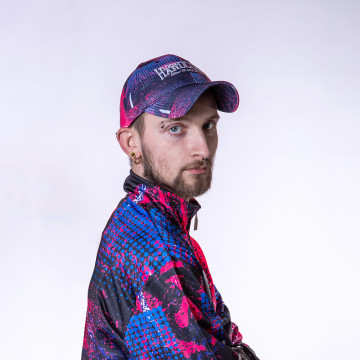 100% HARDCORE cap Discharged | black 