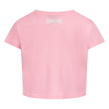 100% Hardcore croptop Essential baby pink