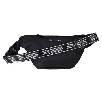 100% HARDCORE Hip bag essential | black 