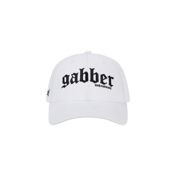 100% Hardcore Gabber cap | white