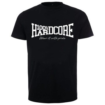 100% Hardcore T-shirt WEAR IT WITH PRIDE | black