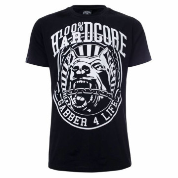 100% Hardcore T-shirt GABBER 4 LIFE | black