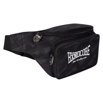 100% Hardcore hipbag Essential all over | black