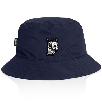 100% Hardcore Bucket Hat RAGE | Navy Blue