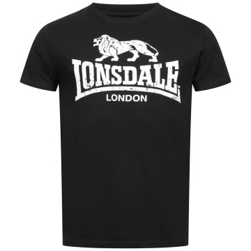 Lonsdale T-shirt Silverhill zwart