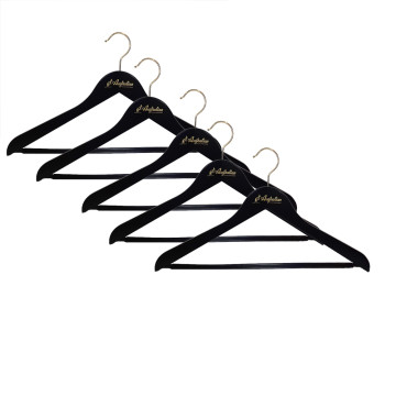 Australian luxury wooden coat hanger (SET OF 5) 