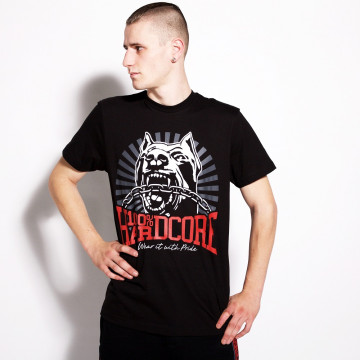 100% Hardcore T-shirt *DOG-1* | black
