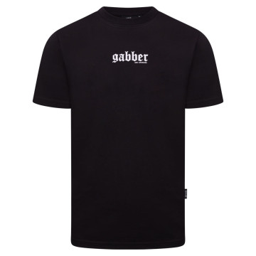100% Hardcore T-Shirt with Gabber Print | Black