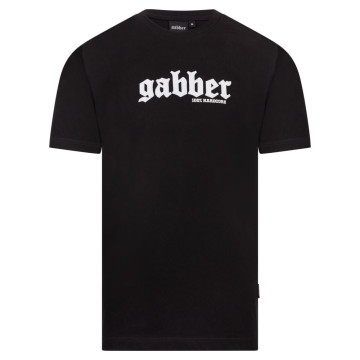 100% Hardcore t-shirt Gabber betekenis | zwart
