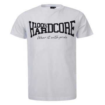 100% Hardcore T-shirt The Brand white