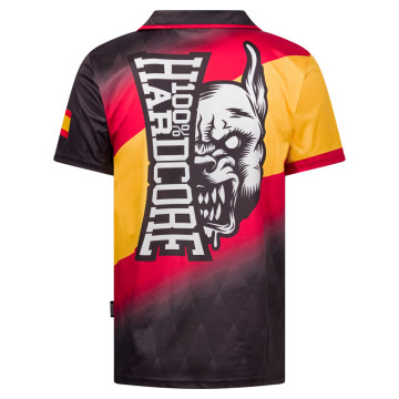 100% Hardcore Soccer shirt Spain | Black