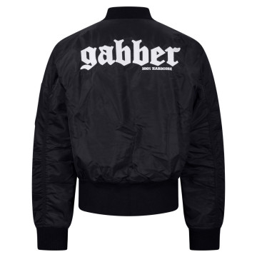 100% Hardcore Bomberjack gabber | zwart