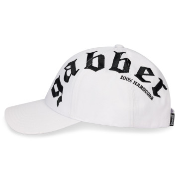 100% Hardcore Cap GABBER | White