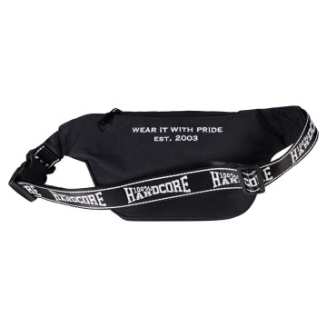 100% HARDCORE Hip bag Established | black  