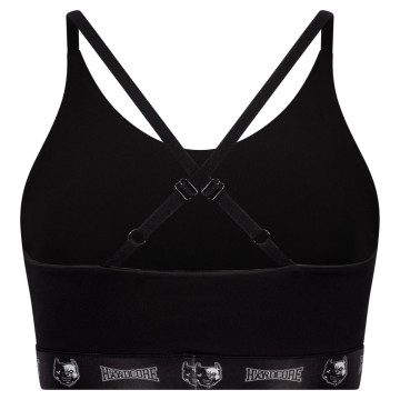 100% Hardcore taping sporttop | black